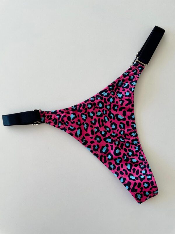 COLALESS DE LYCRA- PRINT FUCSIA - TALLE 1 - BS109