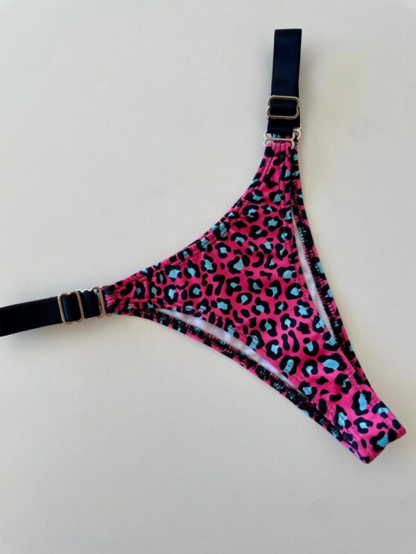 COLALESS DE LYCRA- PRINT FUCSIA - TALLE 1 - BS109