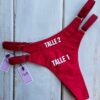 COLALESS DE LYCRA- ROJA - TALLE 2 - BS02