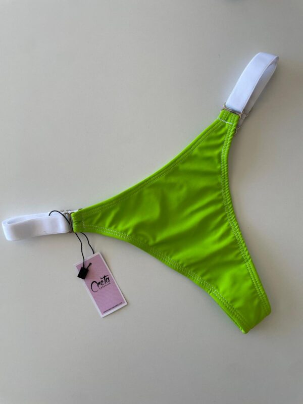 COLALESS DE LYCRA- VERDE MANZANA - TALLE 1 - BS07