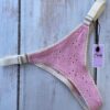 COLALESS BRODERIE - ROSA CLASICA - TALLE 1 - BR07