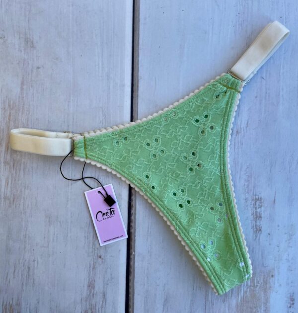 COLALESS BRODERIE - VERDE - TALLE 1 - BR05