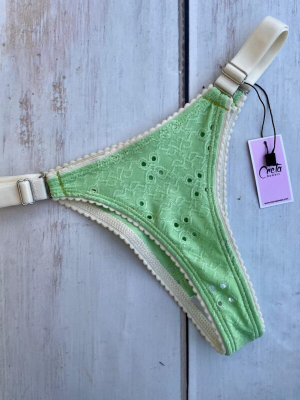 COLALESS BRODERIE - VERDE - TALLE 1 - BR05