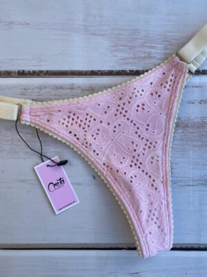 COLALESS BRODERIE - ROSA CLARA - TALLE 1 - BR13