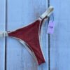 COLALESS BRODERIE - MARRON - TALLE 1 - BR14