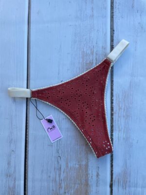 COLALESS BRODERIE - MARRON - TALLE 1 - BR14