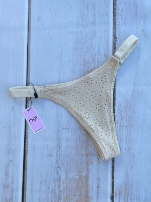 COLALESS BRODERIE - CREMA - TALLE 1 - BR12