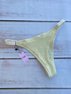 COLALESS BRODERIE - AMARILLA - TALLE 2 - BR08