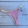 COLALESS BRODERIE - ROSA CLASICA - TALLE 2 - BR07