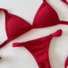 BIKINI - GRECIA -ROJO TEXTURADO- BK602