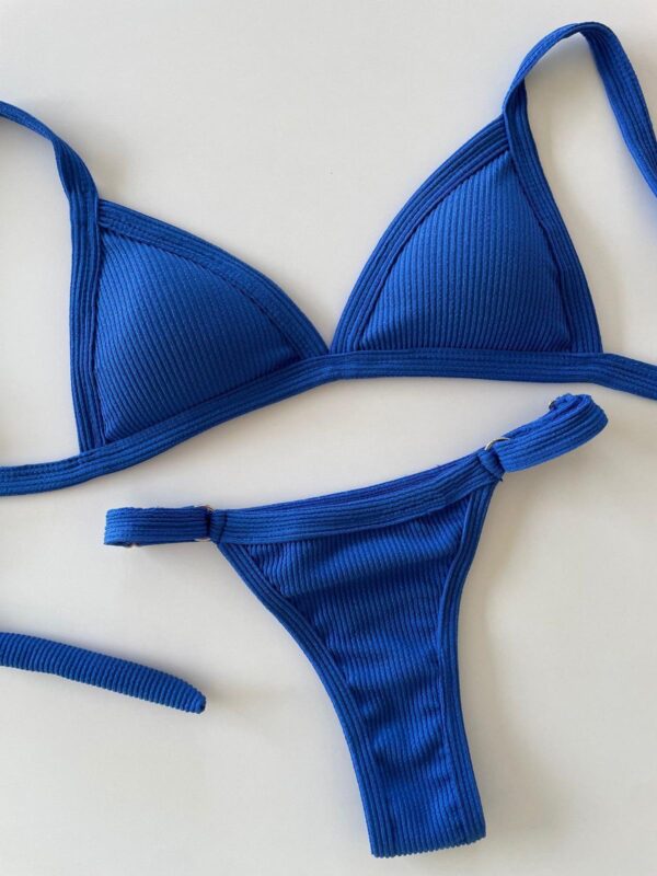BIKINI - GRECIA -AZUL FRANCIA TEXTURADO- BK601
