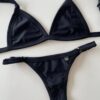 BIKINI - CRETA NEGRA LISA- BK606