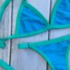 BIKINI - CRETA CELESTE CON VERDE AGUA- BK609