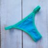 BIKINI - CRETA CELESTE CON VERDE AGUA- BK609