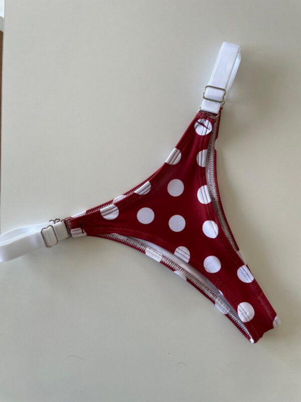 COLALESS DE LYCRA- LUNARES - TALLE 2 - BS126