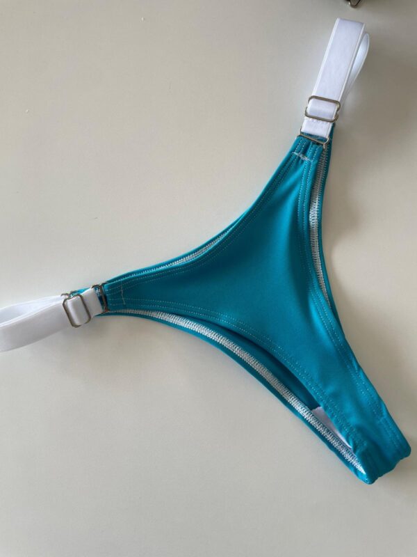 COLALESS DE LYCRA- TURQUESA - TALLE 2 - BS12