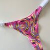 COLALESS DE LYCRA- HOJAS MULTICOLORES CON FONDO ROSA- TALLE 2 - BS124
