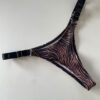 COLALESS DE LYCRA - CEBRA MARRON Y NEGRA- TALLE 2 - BS22