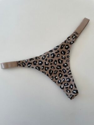 COLALESS ALGODON - PRINT MARRON- TALLE 1- LR42