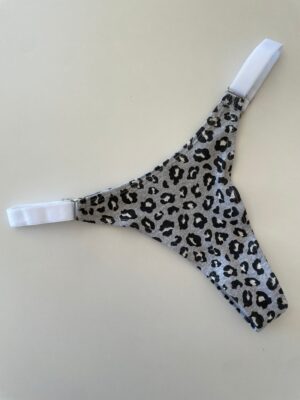 COLALESS ALGODON - PRINT GRIS- TALLE 1- LR41