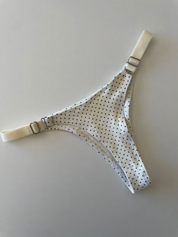 COLALESS ALGODON - FONDO BLANCO FLORES ROSAS - TALLE 1 - LR39