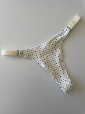 COLALESS ALGODON - FONDO BLANCO FLORES ROSAS - TALLE 1 - LR39