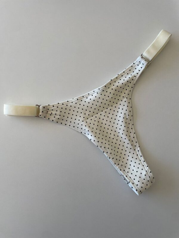 COLALESS ALGODON - FONDO BLANCO FLORES ROSAS - TALLE 1 - LR39