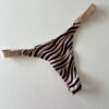 COLALESS ALGODON - CEBRA NUDE Y NEGRO - TALLE 1 - LR45