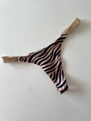 COLALESS ALGODON - CEBRA NUDE Y NEGRO - TALLE 1 - LR45
