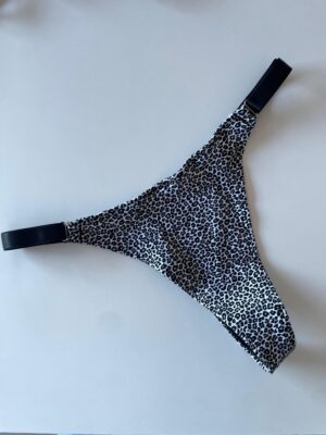 COLALESS ALGODON - PRINT  NEGRO CON BLANCO NUEVO- TALLE 1 - LR61