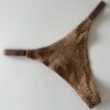 COLALESS ALGODON - PRINT MARRON- TALLE 2- LR50