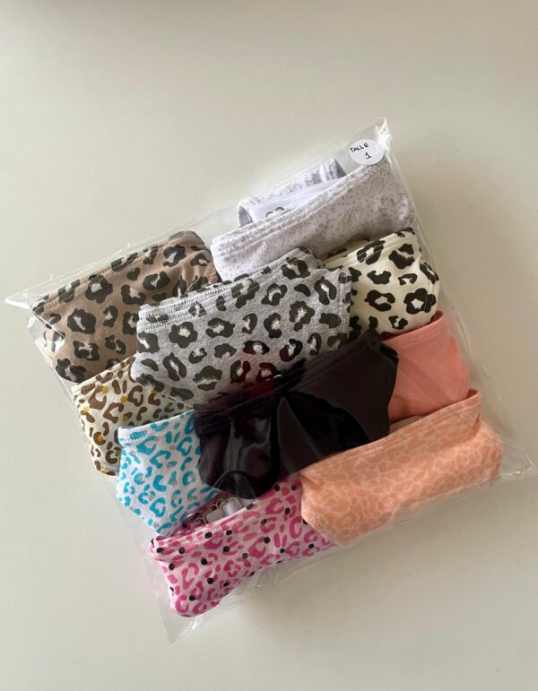 PACK 1 - 10 COLALESS DE ALGODON- P01