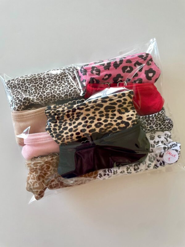 PACK 1 - 10 COLALESS DE ALGODON- P01- TALLE 1