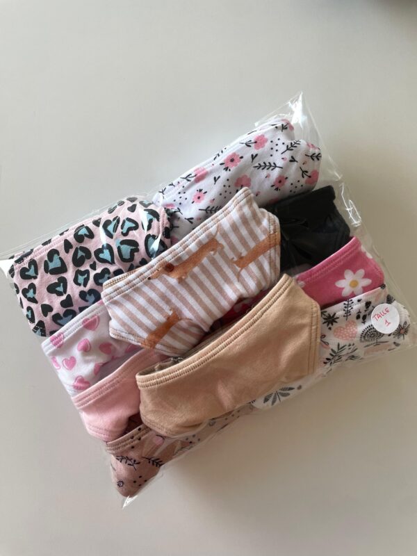PACK 26- 10 COLALESS DE ALGODON P26- TALLE 1 y 2
