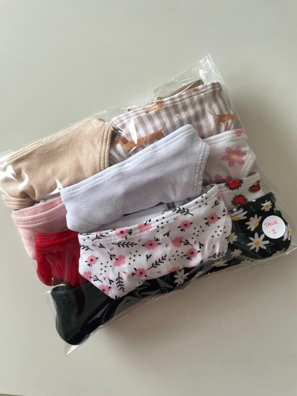 PACK 24- 10 COLALESS DE ALGODON P24- TALLE 1 y 2