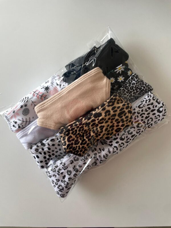 PACK 23- 10 COLALESS DE ALGODON P23- TALLE 1 y 2