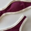 BIKINI - PARIS -UVA CON BORDES CREMA- BK07