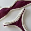 BIKINI - PARIS -UVA CON BORDES CREMA- BK07