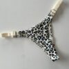 COLALESS ALGODON - FONDO CREMA CORAZONES CELESTES - TALLE 1 - LR25