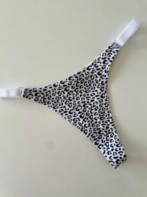 COLALESS ALGODON - PRINT NEGRA CON GLITTER- TALLE 2 - LR56