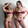 BIKINI - PARIS -UVA CON BORDES CREMA- BK07