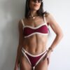 BIKINI - PARIS -UVA CON BORDES CREMA- BK07
